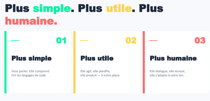 You speak. It understands. It plans, it listens, it finishes the code. It produces - in your place. It adapts to your tone. Le contenu généré par l’IA peut être incorrect.